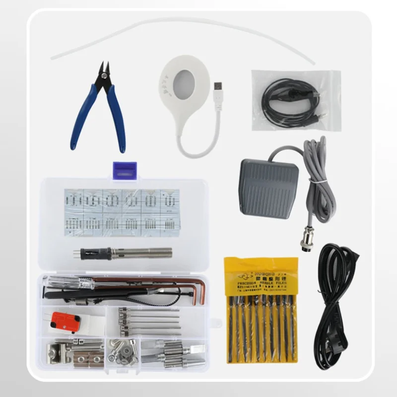 다기능 반자동 USB 스폿 용접기 정밀 납땜 스테이션 DC 플러그 납땜 LED 조명 전원