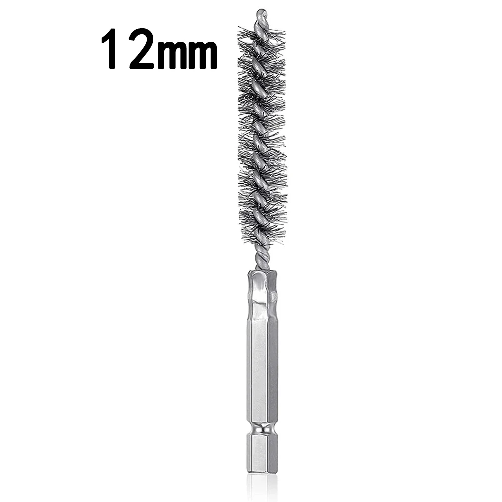 8-19mm Wire Tube Machinery Cleaning Brush Rust Cleaner Washing Polishing Tools For Automotive Manufacturing Processing Industry 2