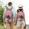 Demon Slayer Nezuko Kamado Backpack for Kindergarten Primary School Student Bookbag Daypack Sports 5
