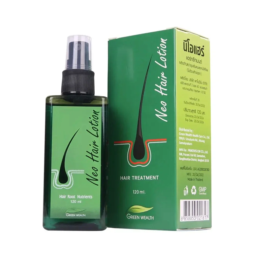 120ml Thailand Hair Growth Essential Oil Spray For Men Woman Hair Growth Anti Loss Perfume Neo Lotion hair growth serum hair growth spray hair care oil hair growth cream