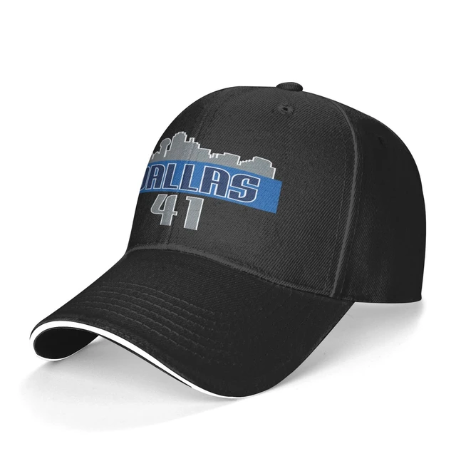 Dirk Nowitzki Number 41 Dallas Maverick 2131 Men's Caps Man Cap