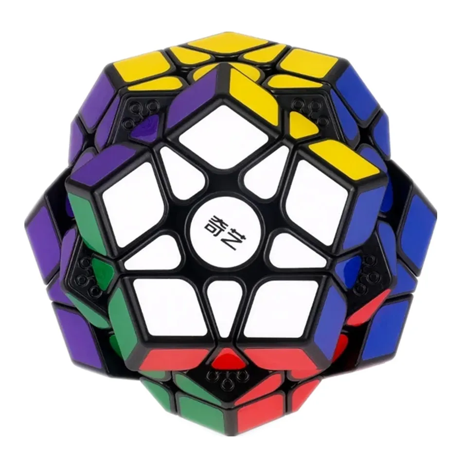 QiYi Qiheng/W/S/S2/M Megaminx Cubes 3x3 Dodecahedron Profession Speed Cube 12 Face Educational Puzzle Cubo Magico Toys Gifts 2