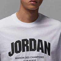 Nike officiel véritable JORDAN hommes décontracté col rond respirant Sport manches courtes FZ1926-100 2