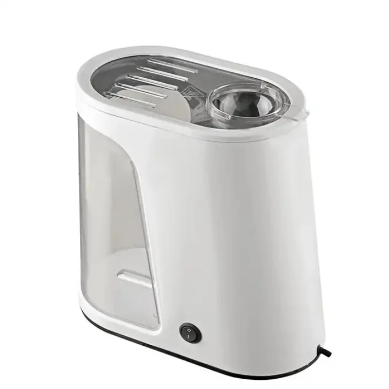 New Plastic White Electric Mini Portable Hot Air Popcorn makers 1200 Watt for Home Household Use oil free