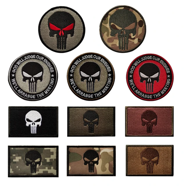 PUNISHER Embroidered Patch 