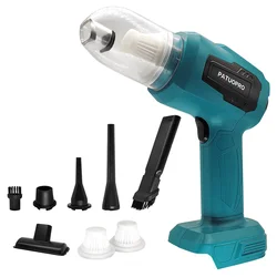 Compact Cordless Handheld Vacuum Cleaner - Multi - Function Dust Collector (Battery Not Included) (Without Battery)