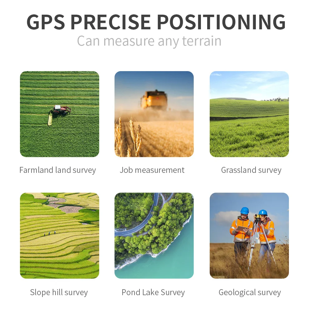 Noyafa Nf198 Gps mu Meter Equipamento de Pesquisa Medidor de Terra Dispositivo para a Exploração Agrícola Terra Levantamento e Mapeamento Área Medição Ferramenta - Imagem 5