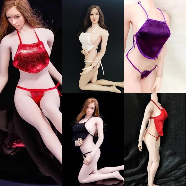 Multi-Color Optional 1/6 Scale Women's Small Apron Suit String Bellyband  Underwear Belly Band Suit For 12'' Action Figure - AliExpress