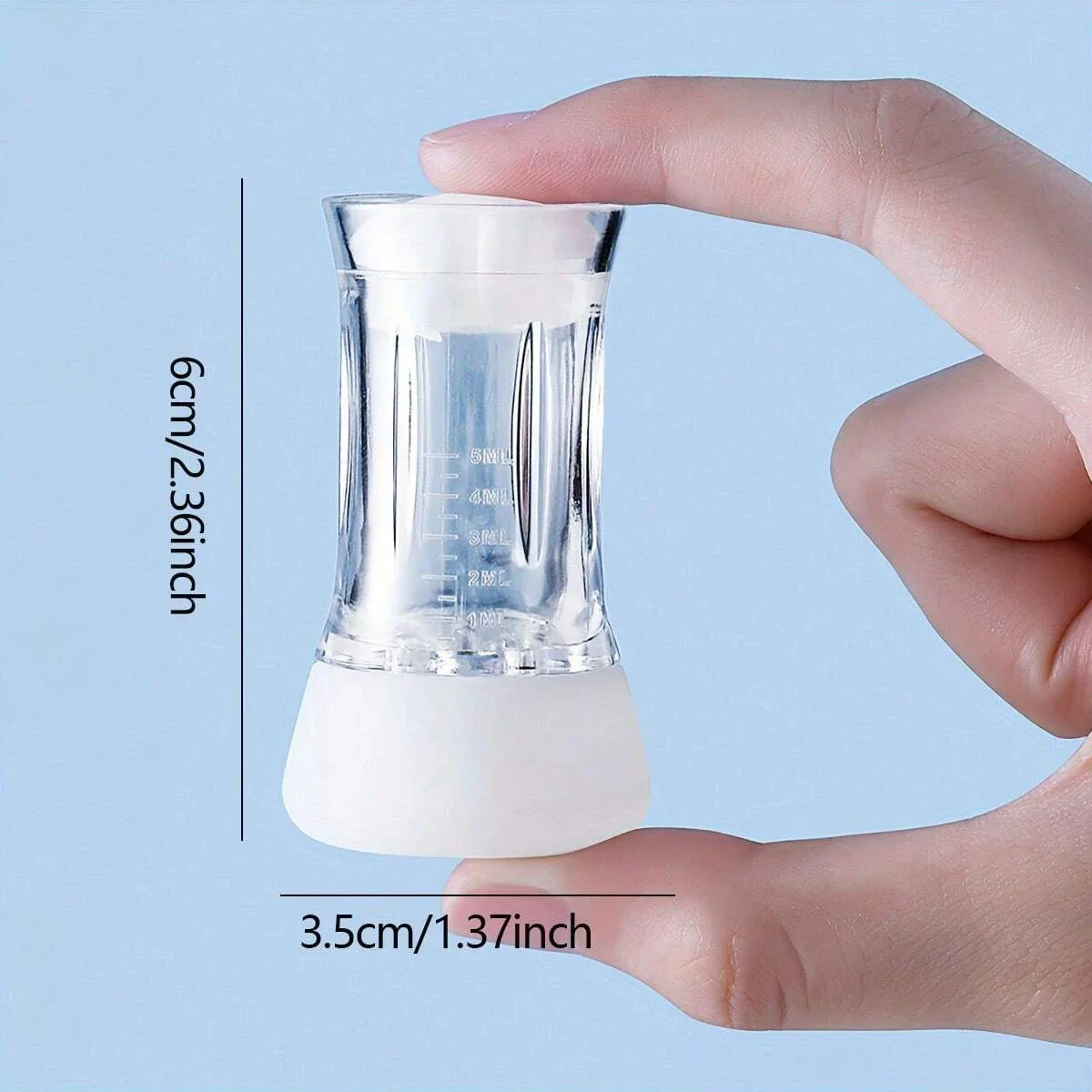 1Pcs Scalp Applicator Mini Portable Head Massager Roller Ball Brush Hair Growth Essential Oil Medicine Liquid Applicator