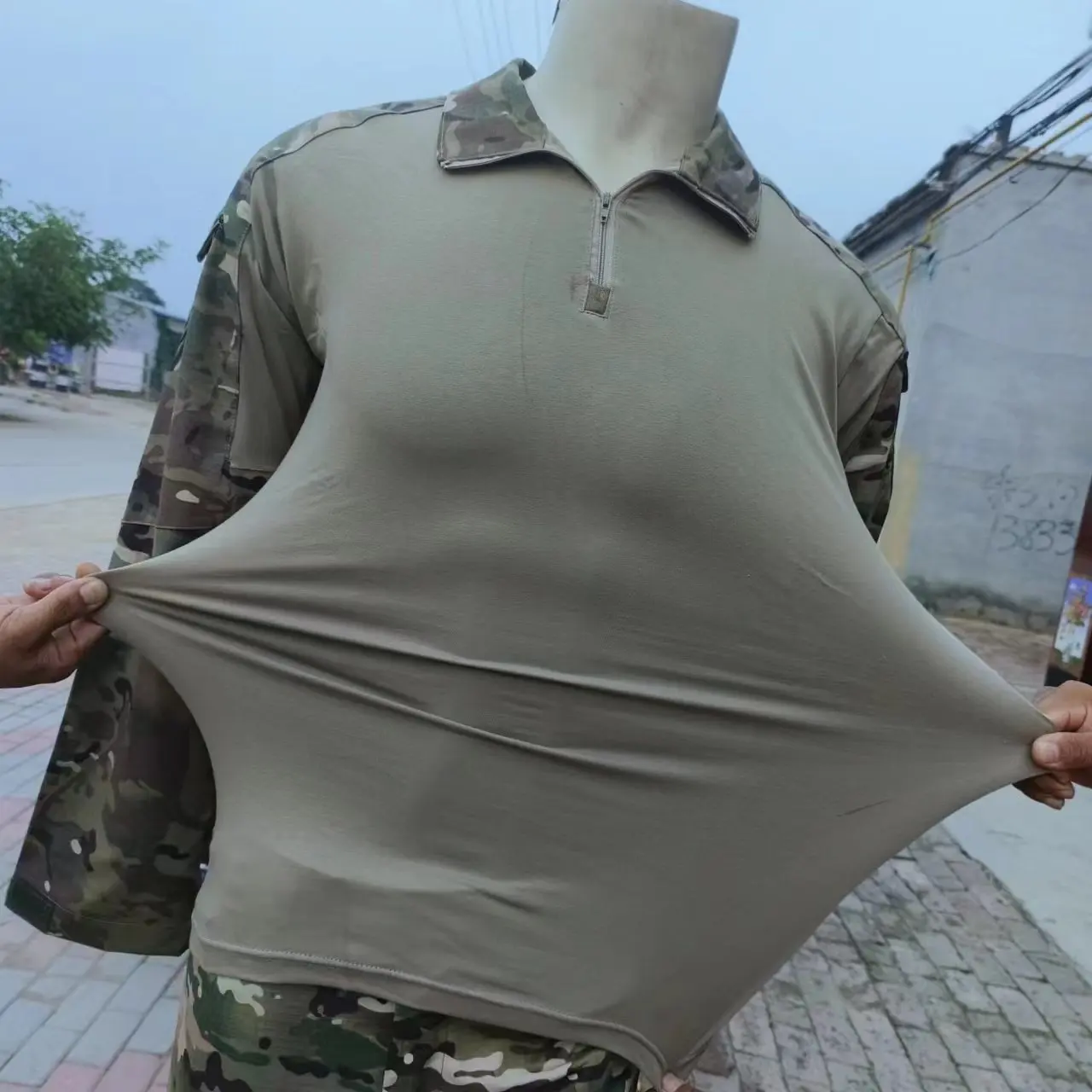 New Men's Combat Suits Airsoft Outdoor Hunting Clothes Paintball Assault Uniform Shirts Cargo Pants Men Training Wear-resisting 5