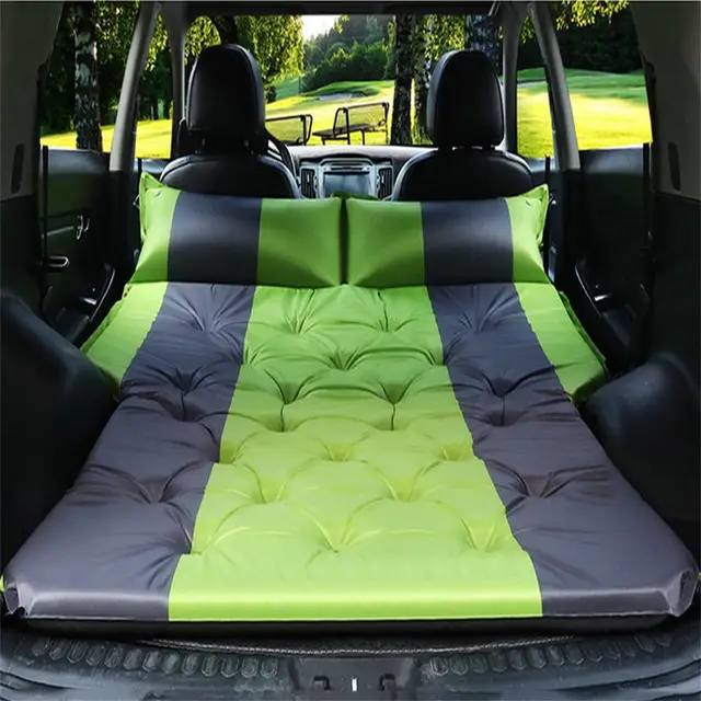 Cama inflable automática para coche SUV, colchón de aire al aire libre,  fuentes automáticas, cama de viaje, viaje en coche, Sexo - AliExpress