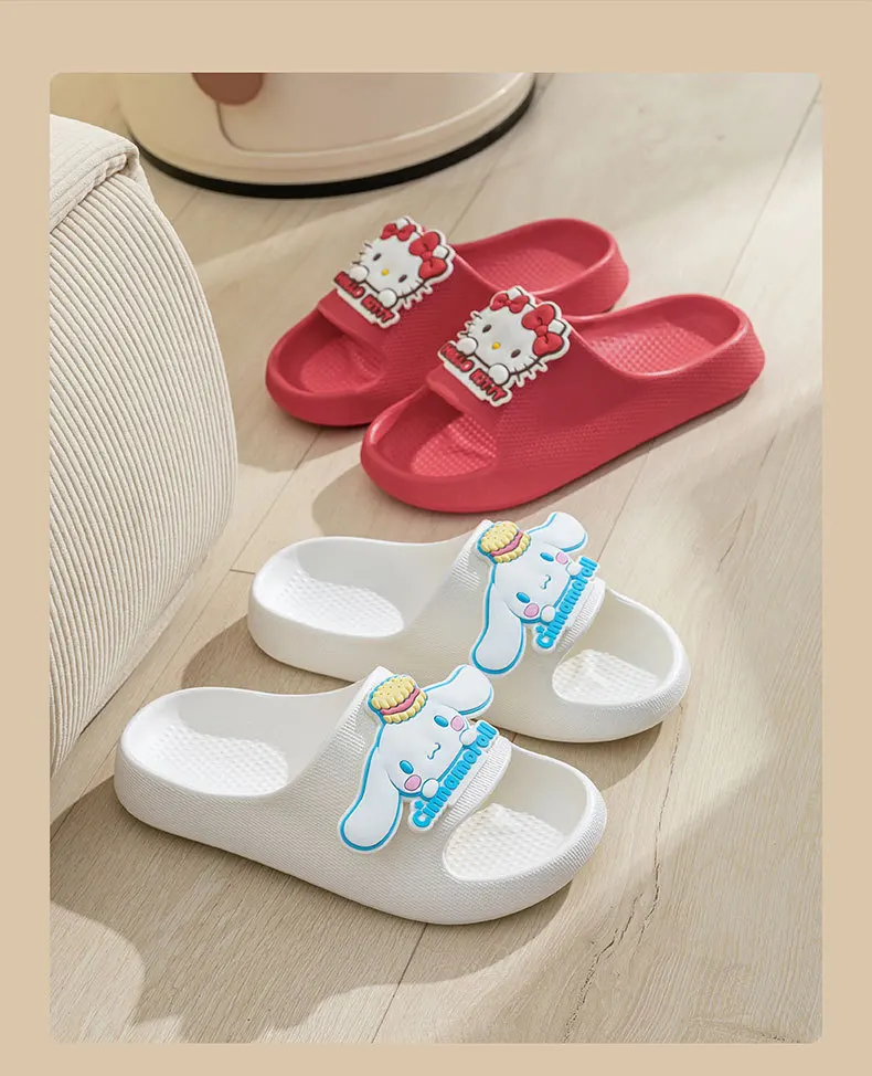 Kid's Cute Cartoon Non-Slip Slippers View
