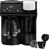 Hamilton Beach 49911 FlexBrew Trio 2-Way Coffee Maker, Single Serve & Full 12c Carafe, Black, FastBrew, Removable Reservoir 1