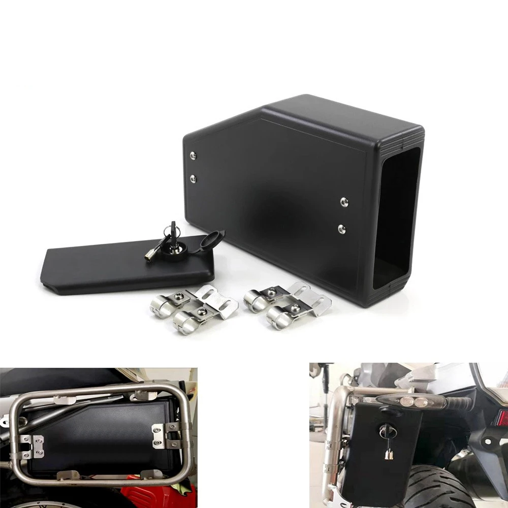 

Motorcycle Toolbox Aluminum Password Left Side Bracket Case Tool Box For BMW R1250GS Adventure R 1250 GS R1200GS LC GS1200 adv