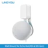 LINGYOU Outlet Wall Mount Holder Stand Hanger for Amazon Alexa Echo Dot 5th 4th Gen Space Saving Accessories Without Messy