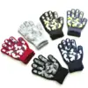 5-11Y Children Winter Knitted Warm Gloves For Boys Girls Student New Camouflage Anti Slip Mittens Outdoor Cycling Skiing Gloves 2
