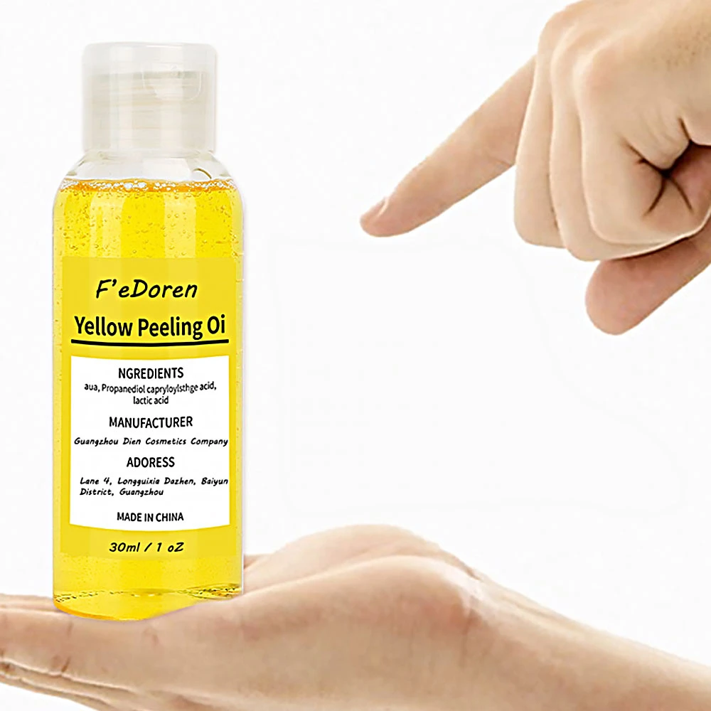 Super Strength Yellow Peeling Oil Lightening Exfoliating Body Whitening