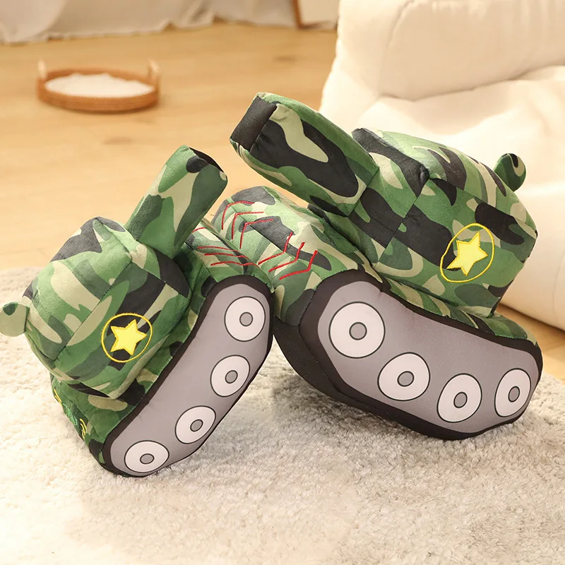 New  creative Tank Car Plush Dolls Simulation Peluche Toys Novelty Plush Toys Stuffed Soft Pillow   Birthday Gift For Boys Kids 5