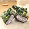 New  creative Tank Car Plush Dolls Simulation Peluche Toys Novelty Plush Toys Stuffed Soft Pillow   Birthday Gift For Boys Kids 5