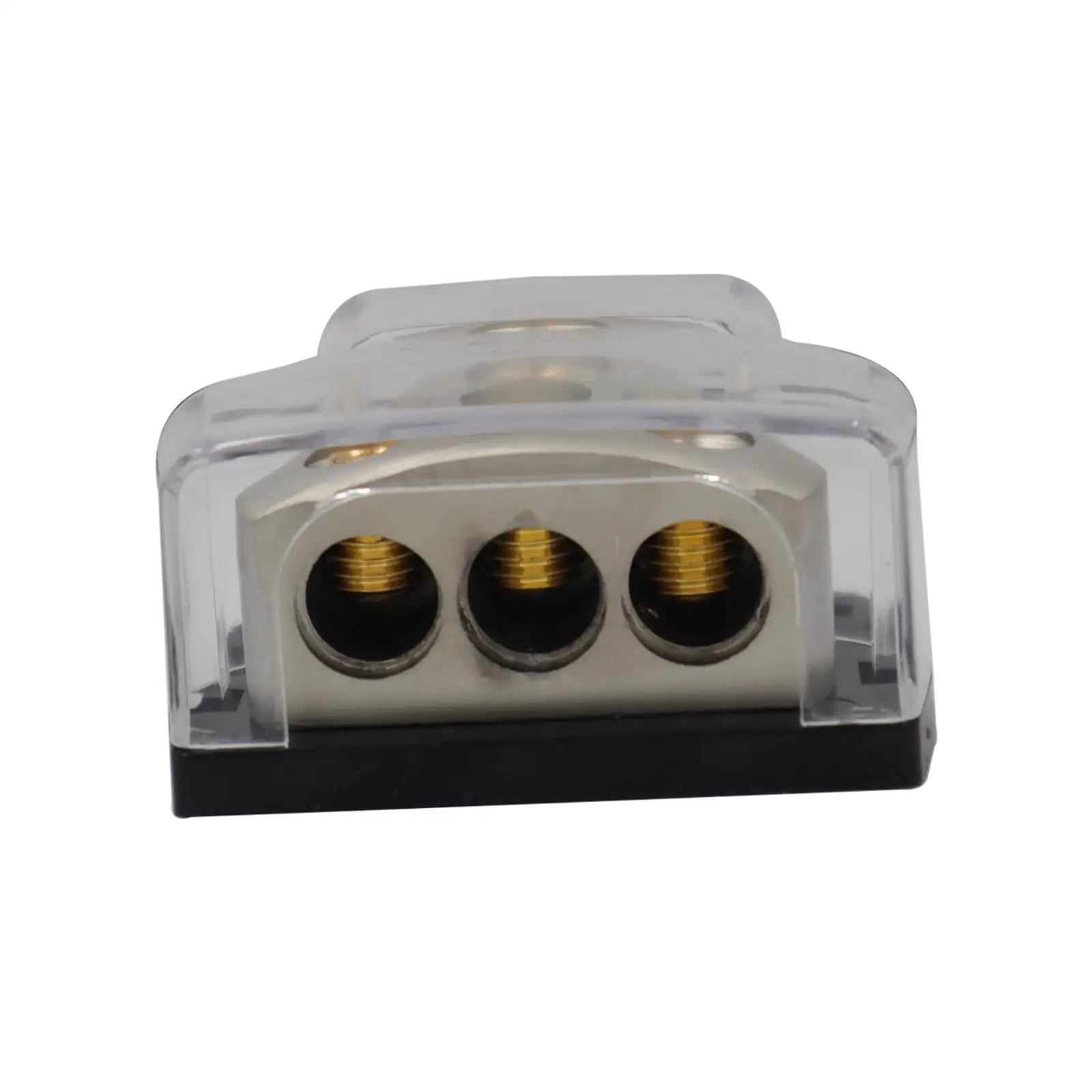 3 Way Power Distribution Block 1x 0 Gauge in 3x 4 Gauge Out for Car Audio Amplifier Splitter Accessories power distribution block
