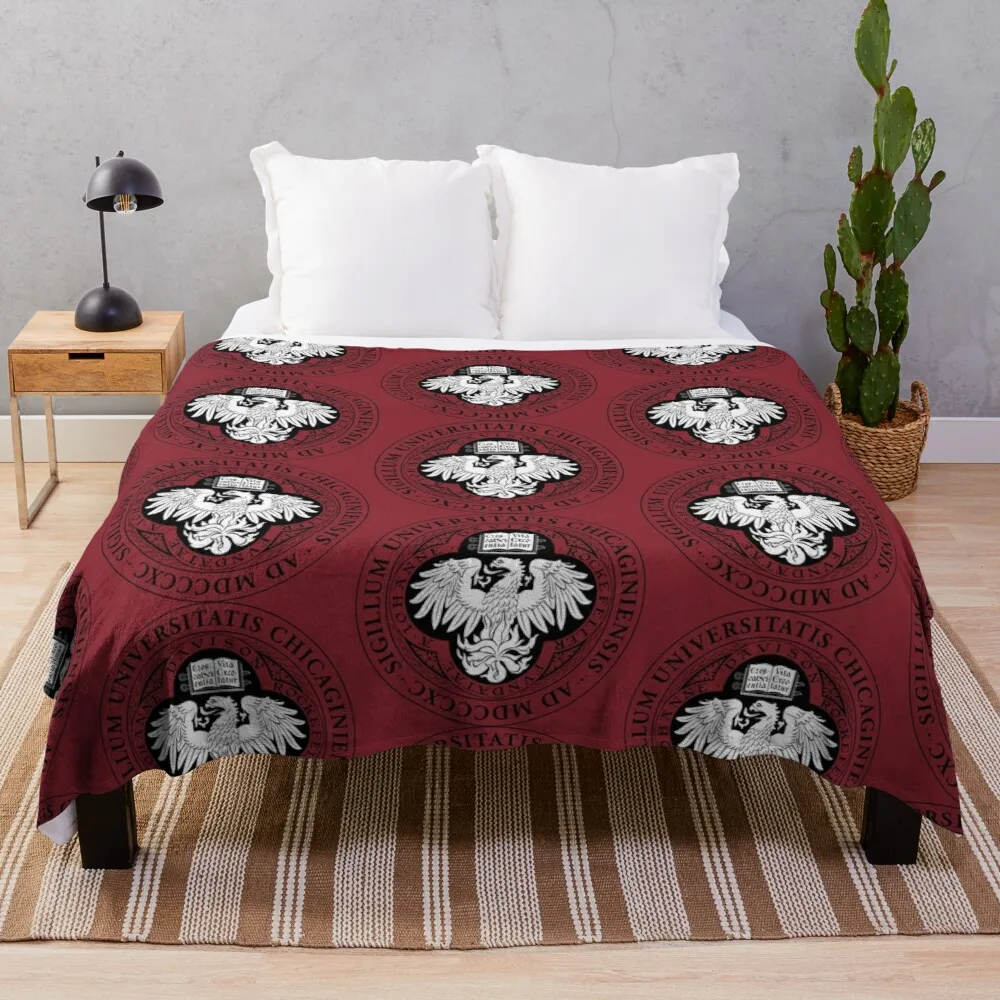 

University of Chicago Throw Blanket Blankets Sofas Of Decoration
