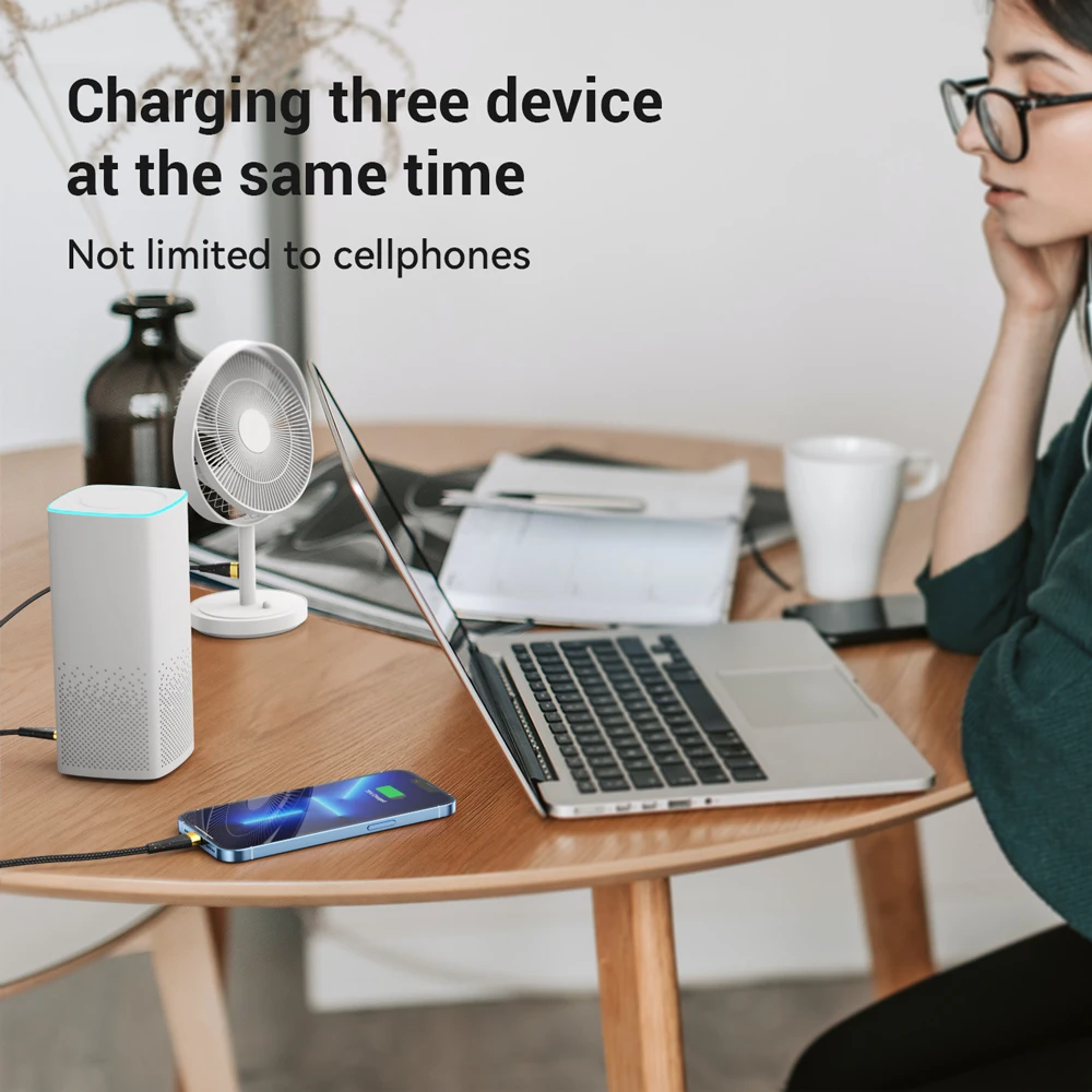 6A 100W USB C Cable 3 in 1 Fast Charging Micro USB Data Cord Phone Charger Quick Charge Cable for IPhone Oneplus Xiaomi Huawei