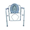 Chinese Manufacturer Aluminum Folding Commode Toilet Chair For Elderly 5