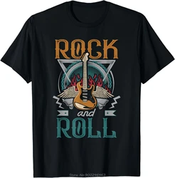 Vintage Retro 80s Rock & Roll Graphic Wings T - Shirt - XXXL (Black)