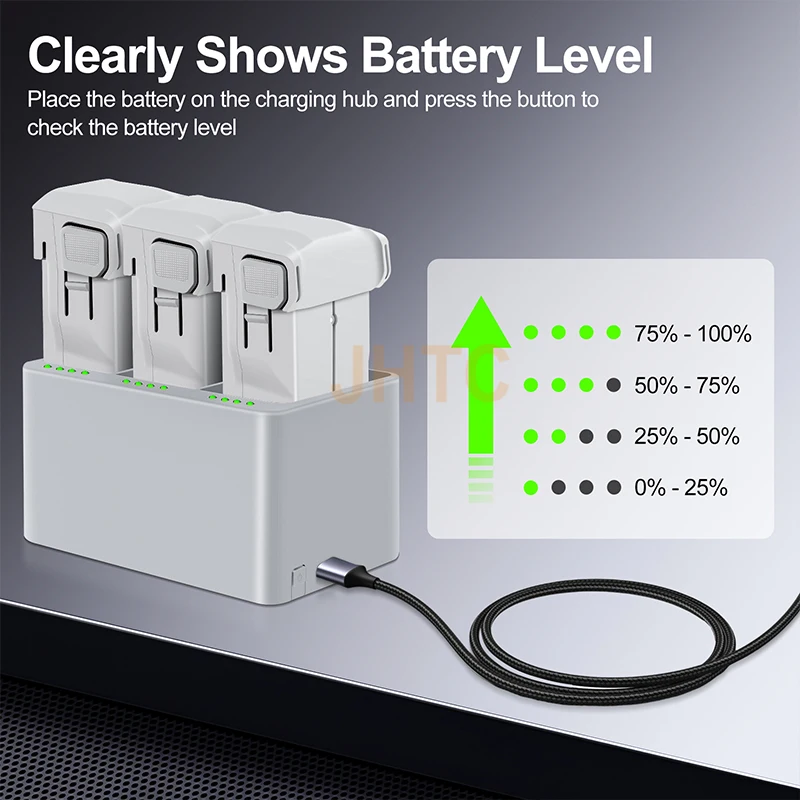 Batterie et Chargeur DJI Compatibles - Lot 1 ou 2 Batteries