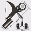 Fast Stand Up Weeding Tools With Wheels Portable Durable Weeds Trimmer For Courtyards Weeds 3