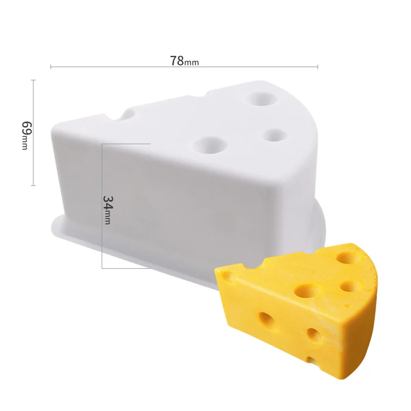 Fruit-Shaped Orange Silicone Mold for Candle and Mousse Crafting
