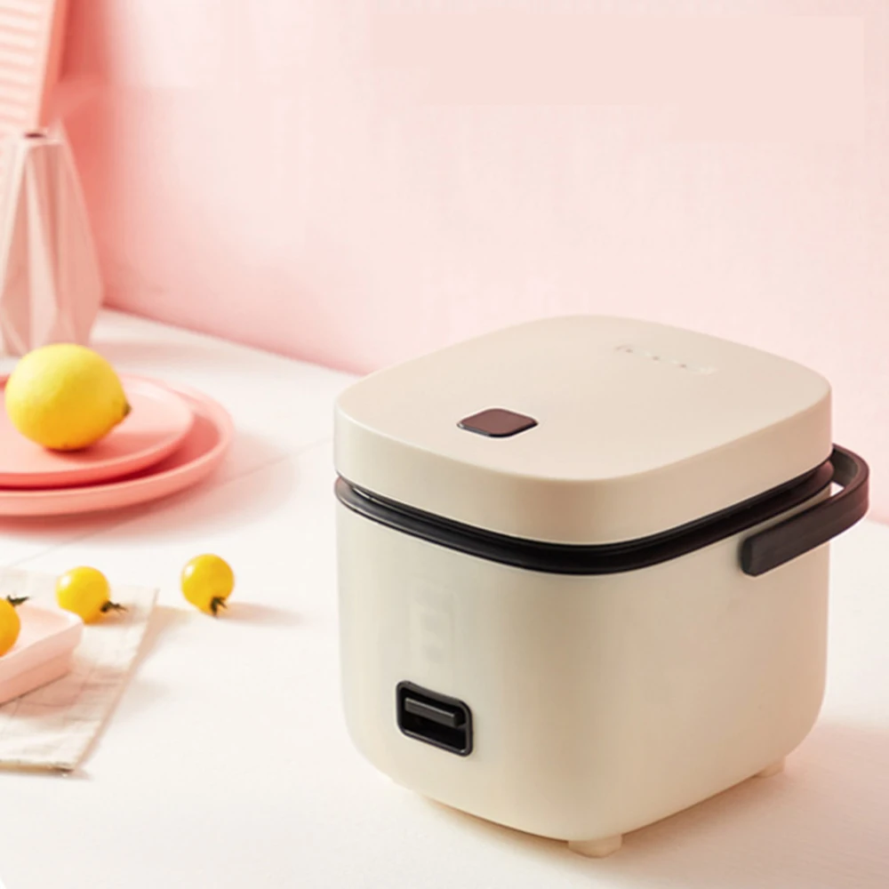 1.2l Cute Mini Rice Cooker Small 1-2 Person Rice Cooker Household Single  Kitchen Small Household Appliances With Handle 220v - Rice Cookers -  AliExpress