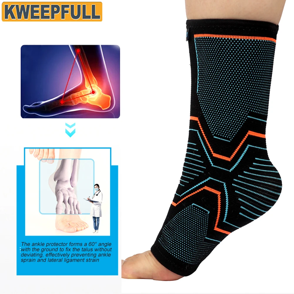 1Pcs Ankle Braces Compression Ankle Sleeves Pain Relief Support Stabilizer Achilles Tendonitis fitness ankle straps ankle straps ankle support ankle wrist cuffs ankle support brace