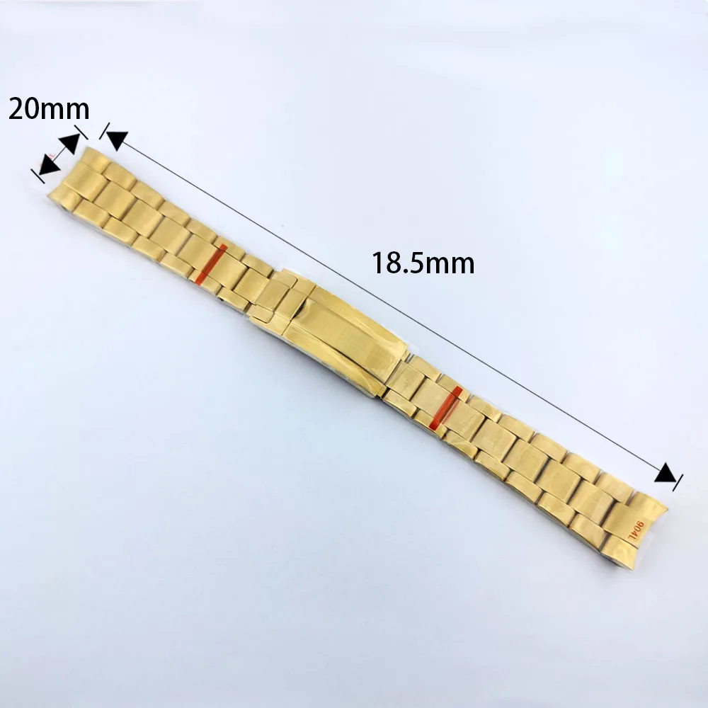 40MM Sapphire Glass GMT Bidirectional Rotation Watch Case with Accessories
