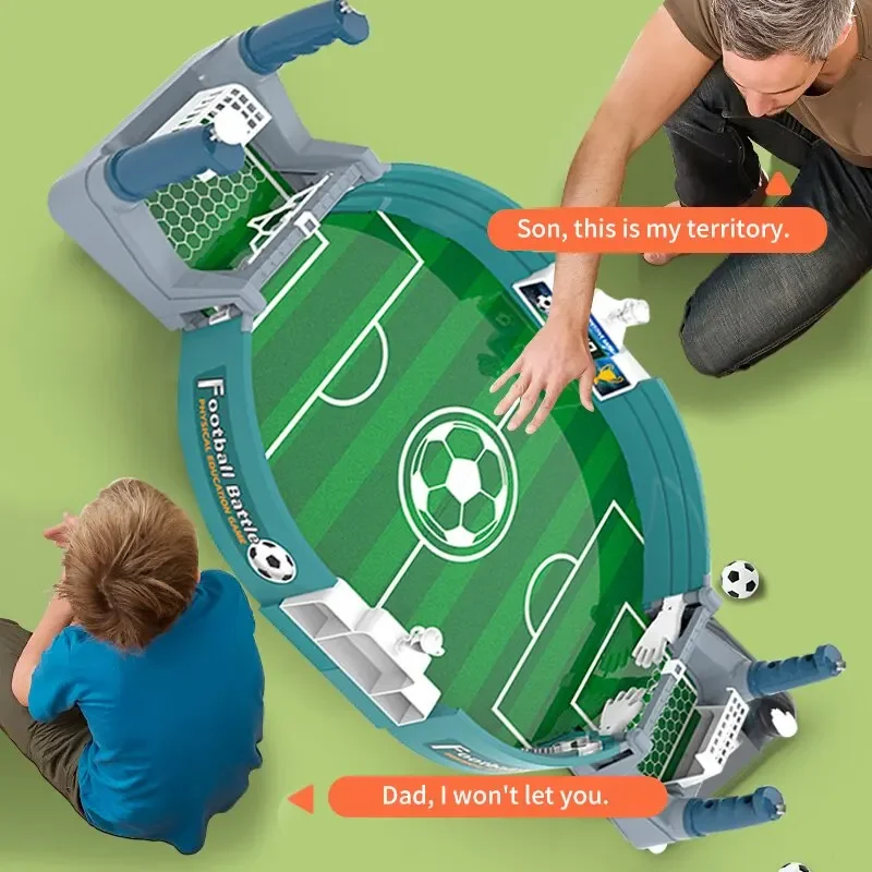 Football Table Game Soccer Table Football Board Game for Family Party Tabletop Play Ball Soccer Toys for Kids
