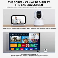 Original Xiaomi caméra intelligente 2K 1296P HD 360 Angle intérieur bébé moniteur de sécurité WIFI nuit Webcam vidéo IP caméra mi-smart maison 3