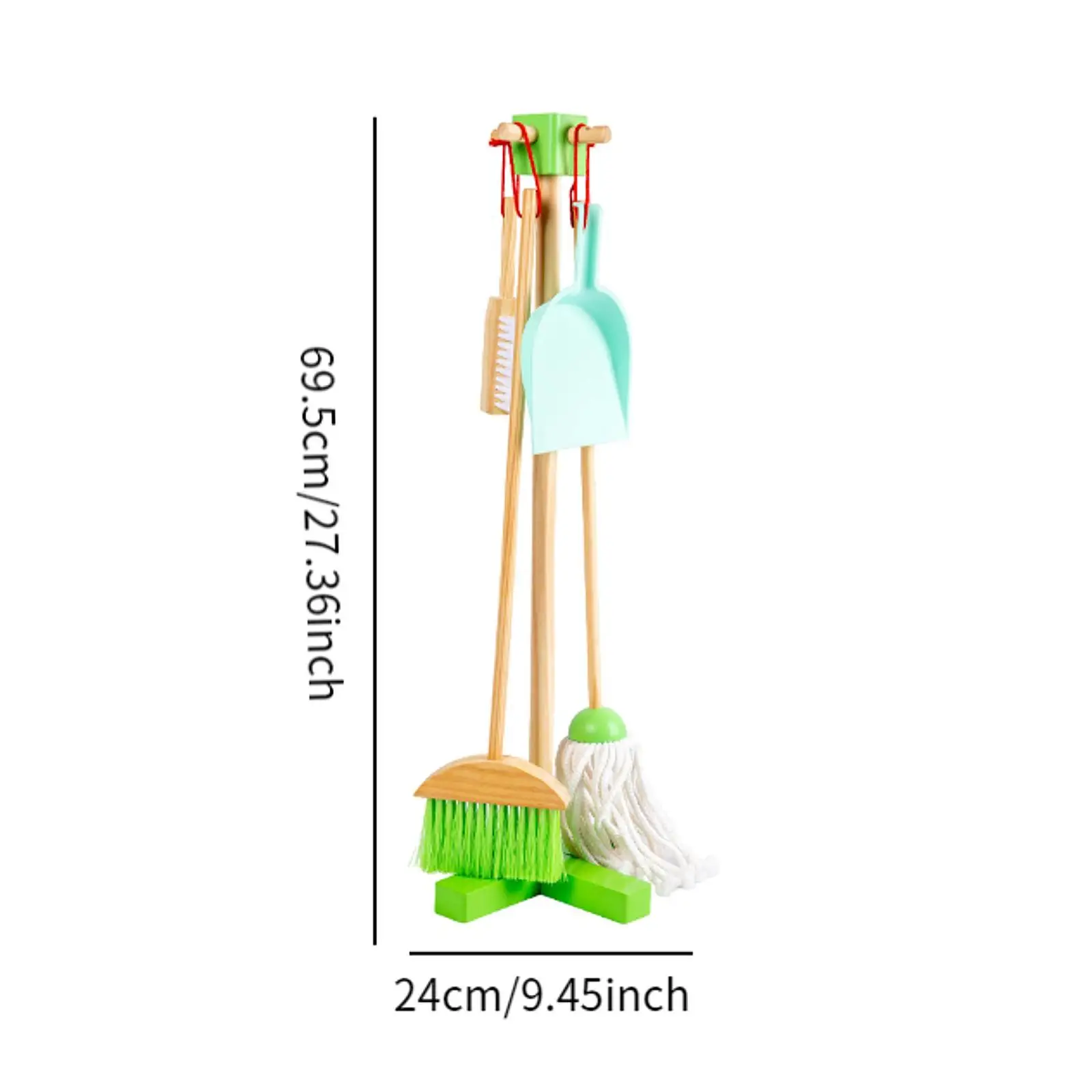 Kids Cleaning Toy Set Household Cleaning Toy Parent Child Interaction Pretend 6