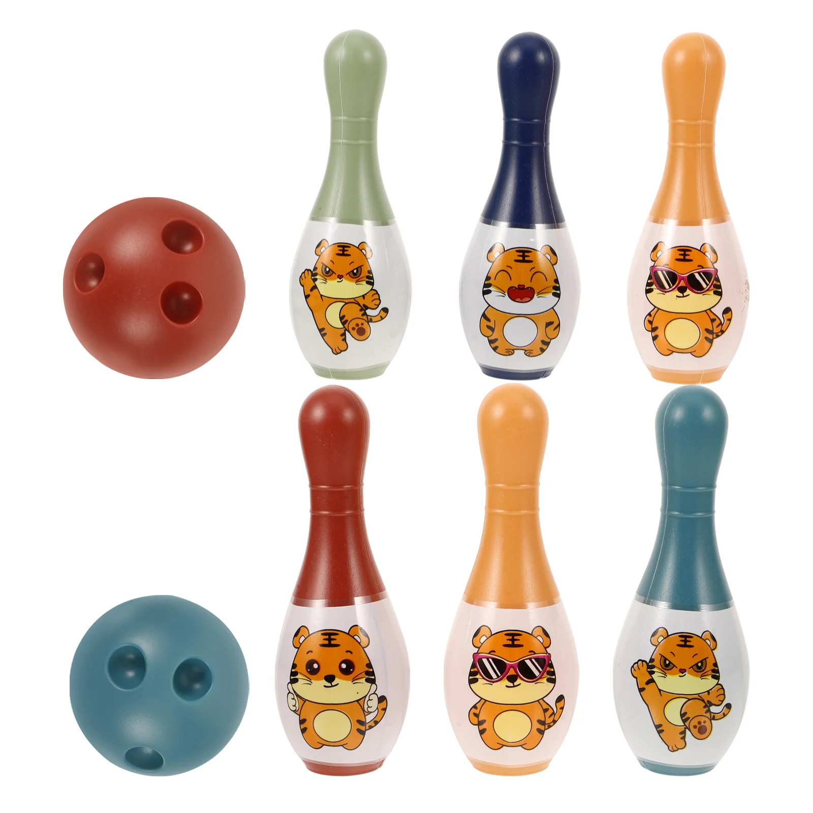 실내 볼링 야외 놀이 세트, 유아 장난감, 어린이 공, 피트니스용 미니 플라스틱 핀 게임 
