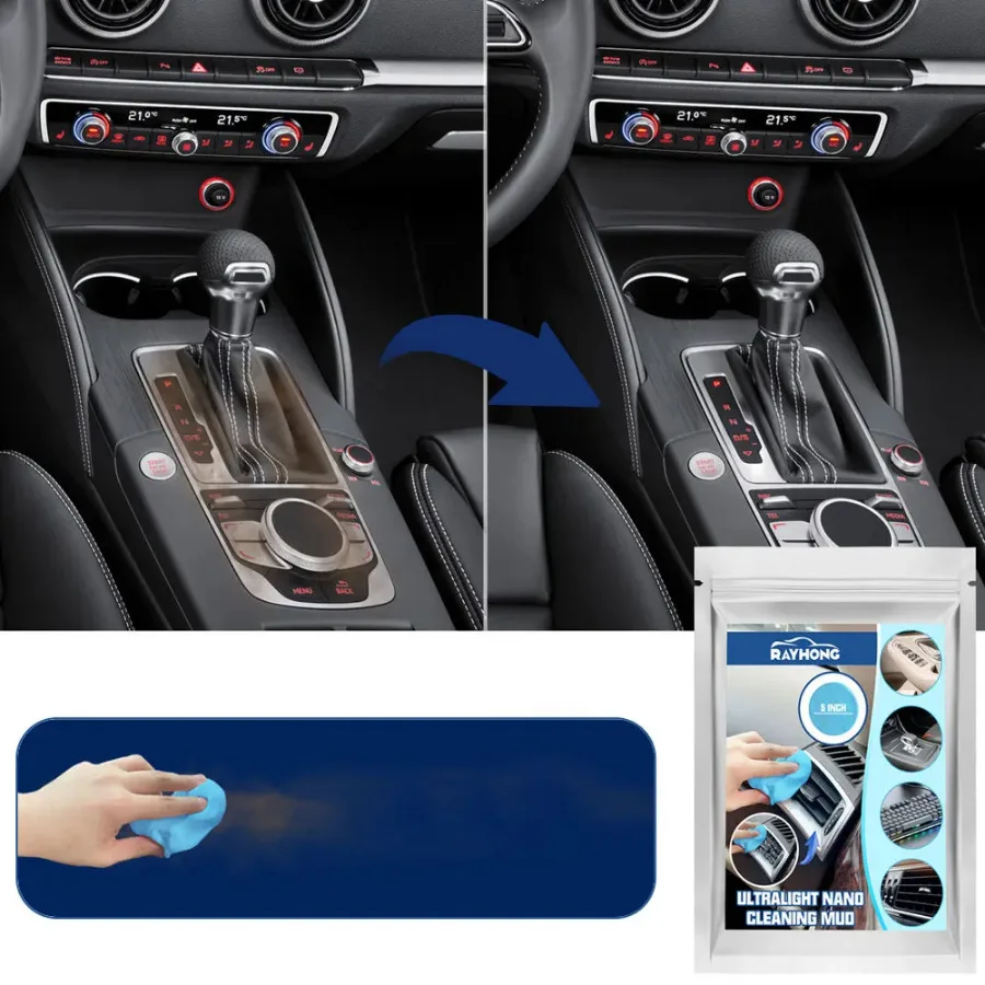Car Cleaning Gel Auto Air Vent Interior Detail Removal Putty Cleaning Keyboard Cleaner Car Reusable Cleaning Gel Keyboard Cleaner Gel for Car