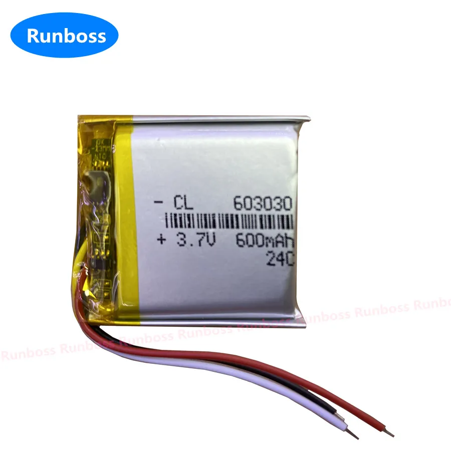 1-2 шт. 603030 GSP753030 600 мАч аккумулятор для JBL E55BT LIVE 500BT E45 Tune 750BTNC 650BTNC DVR Вождение MP3 MP4 Цифровые продукты