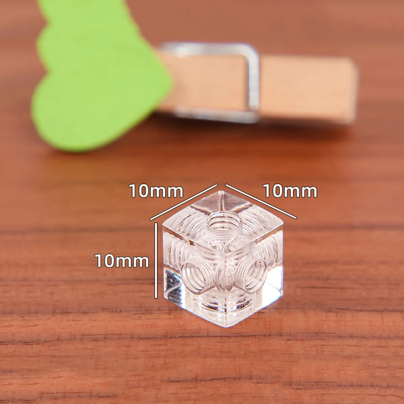 Photo Corners Clear 10mm 500 pcs in self dispensing box