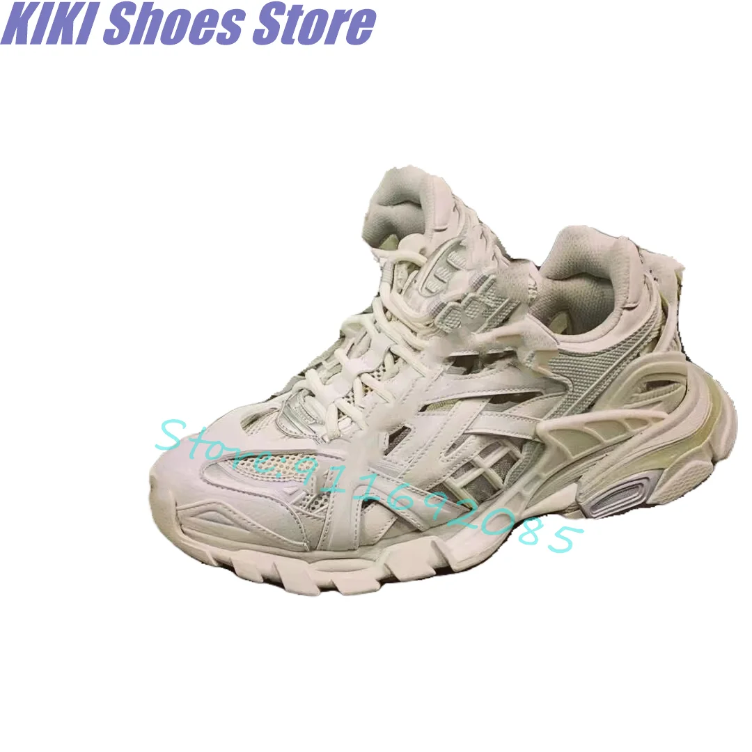 

Men's and women's trendy super popular sports thick-soled breathable mesh shoes for spring and summer autum new styles