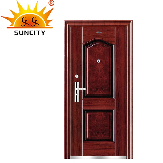 Main Entrance  Metal residential Door Steel Doors 5