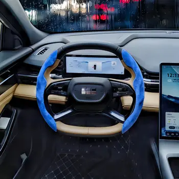 2026 inverno nuovo coprivolante per auto cambio freno a mano copertura protezione decorazione caldo peluche super spesso accessori auto