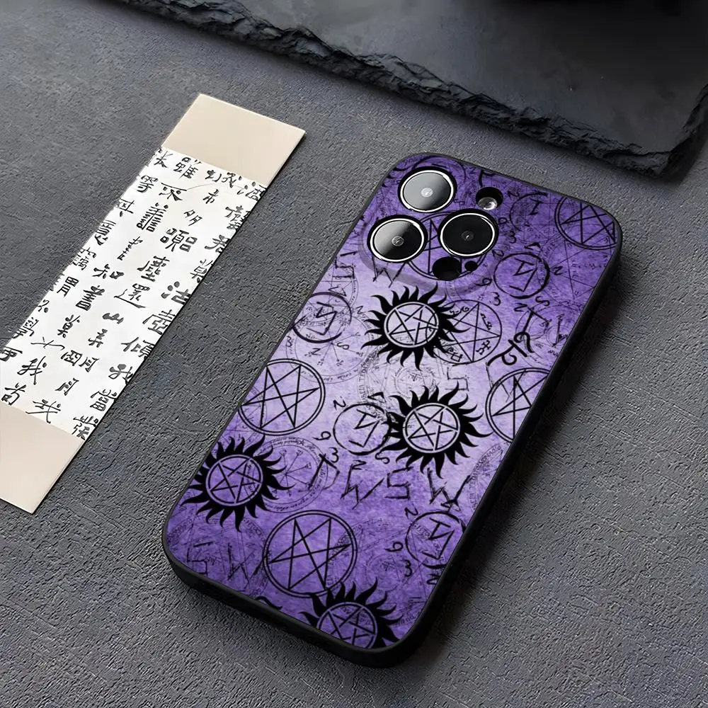 

Supernatural TV Phone Case for iphone 11 15 14 13ProMax 12 Pro Xs Max Mini Xr X 7 8 6 6s Plus Funda Covers