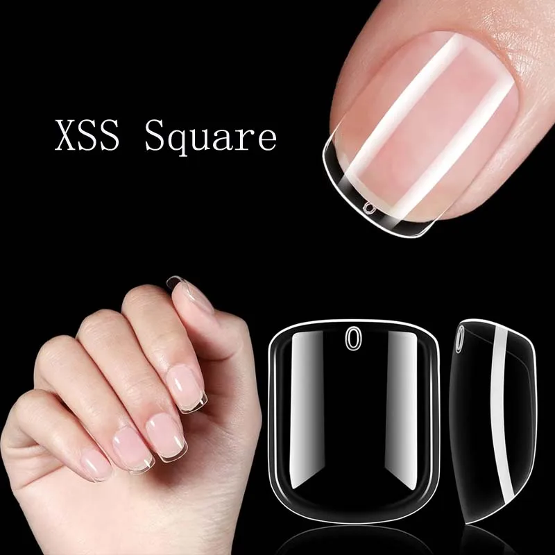 240Pcs American Capsule Nail Tips - Gel Extension System
