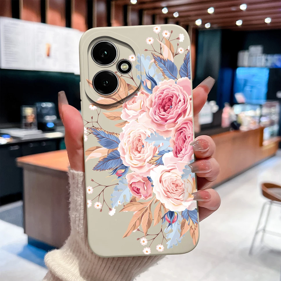 Lovely Cat Cartoon High-Quality Phone Case with Camera Protection and Lightweight Anti-Drop Bumper