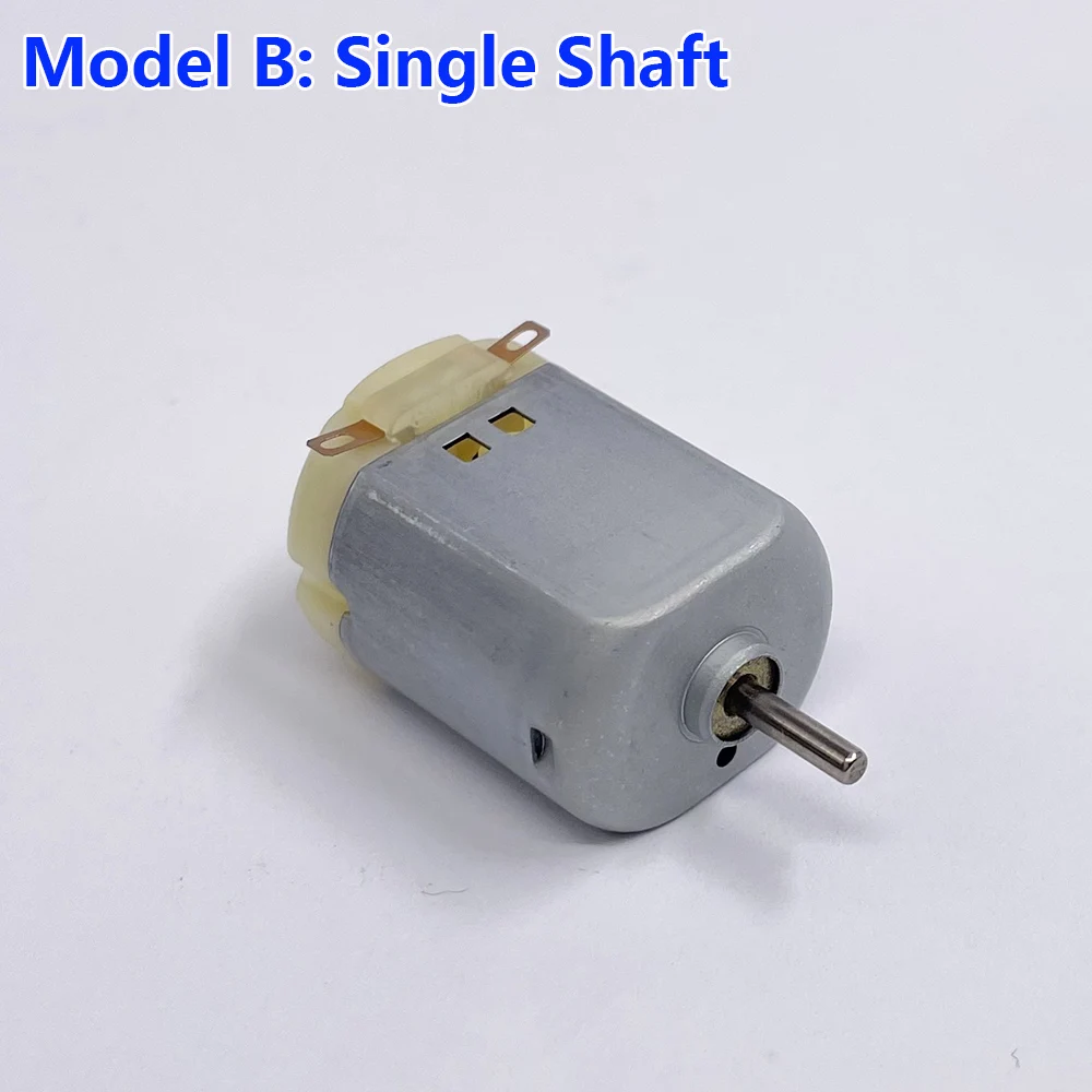 Moteur RC 130 Double Arbre ou Simple Arbre 3-6V pour Modélisme