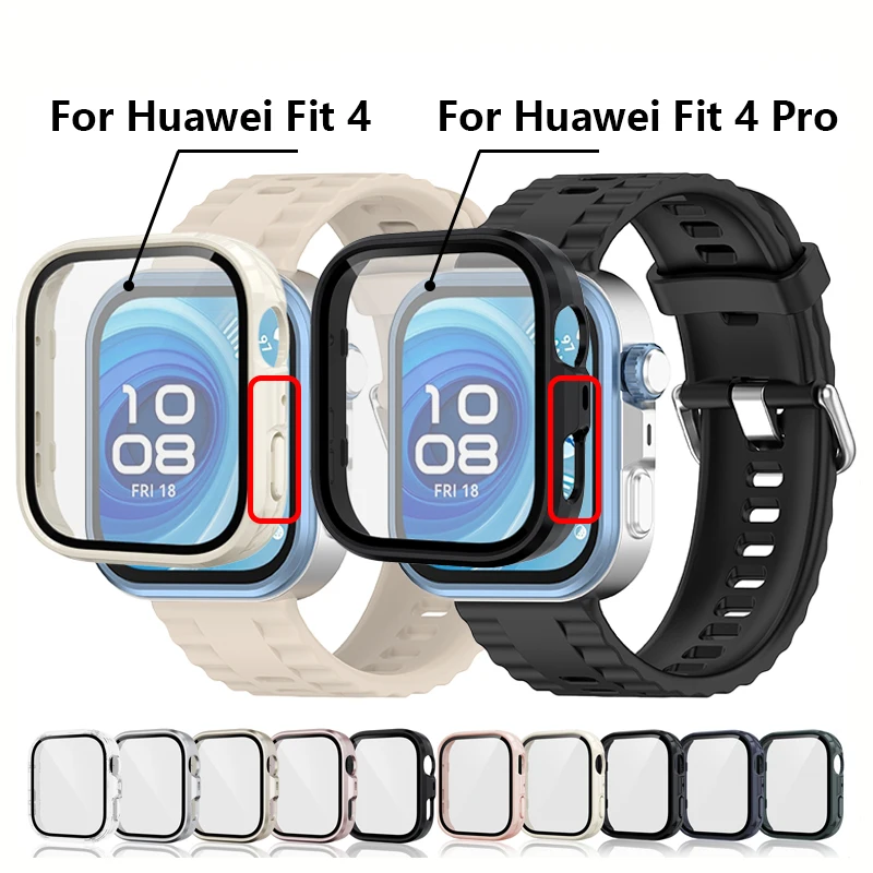 Premium Tempered Glass and PC Case Screen Protector Bumper
