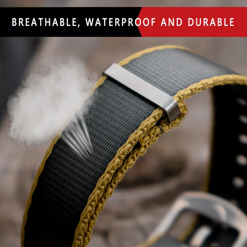 Premium Soft Nylon Watch Strap - Universal Sports Replacement Band
